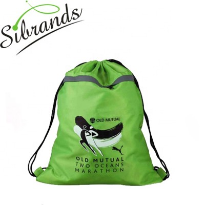 Factory custom suede handbag dustbag, polyester drawstring bag