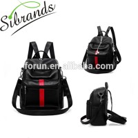 fashion back bag, pu backpack, sports backpack bag